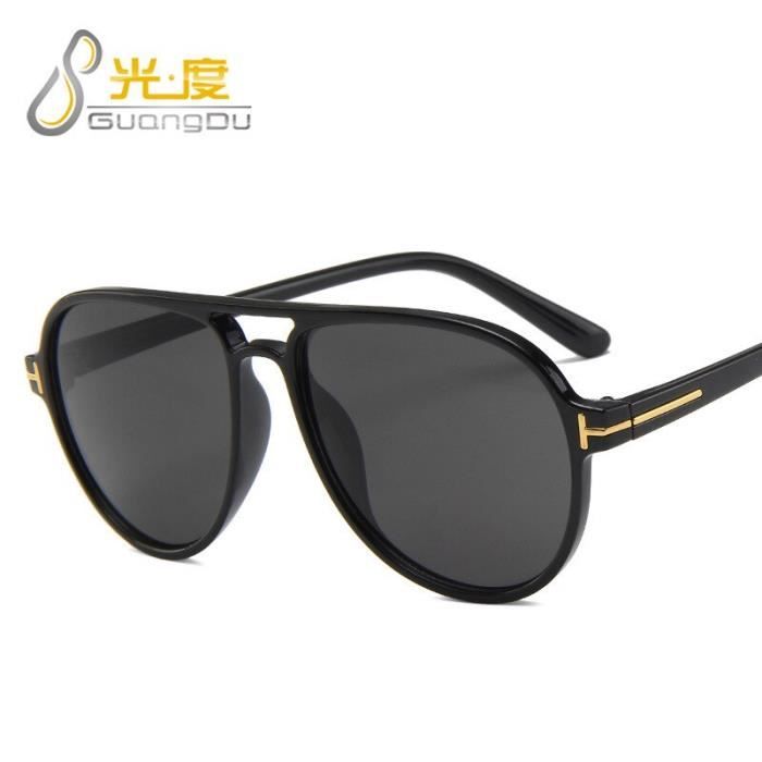 Lunettes de Soleil Tom ford TF pilote lunettes de soleil hommes