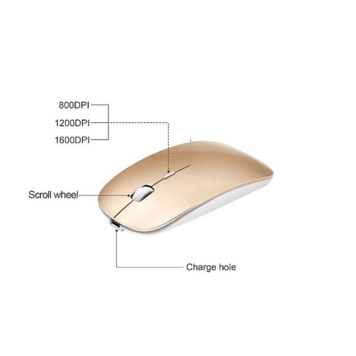 Souris Ultra Plate pour MACBOOK Air APPLE Sans Fil USB Universelle Capteur  Optique 3 Boutons Couleur - Couleur:NOIR - Cdiscount Informatique
