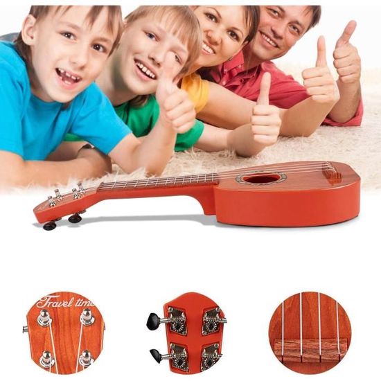 Enfants Mini Guitare Ukulélé Jouet pour Enfants 4 Cordes Ukulélé Enfants  Instruments de Musique Jouets Éducatifs pour Débutant[647] - Cdiscount Jeux  - Jouets