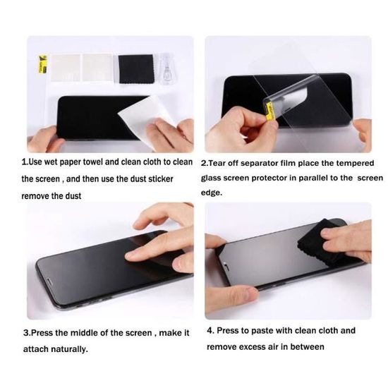 N NEWTOP Pellicola GLASS FILM Compatibile con Huawei P Smart