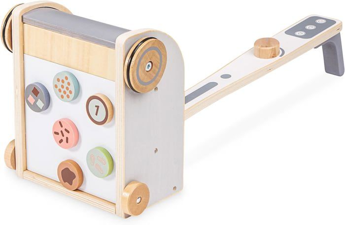 Jouet d'Imitation Bois- Mamabrum Aspirateur en bois pour enfants 3+ Jouet De Nettoyage avec Accessoires- Jeu De Rôle - Jouet Créatif