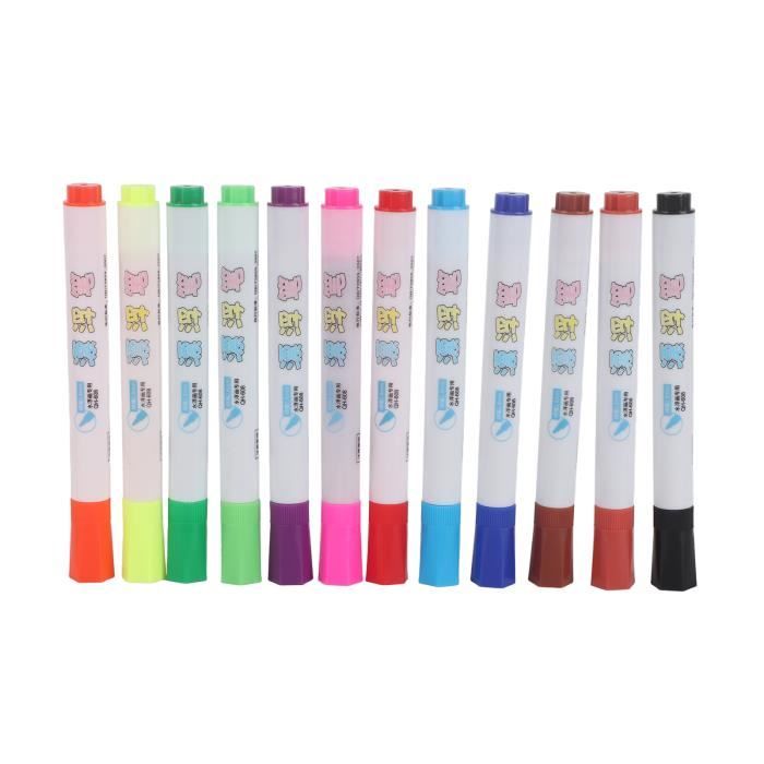 Lot De 8 Stylos à Eau – Pour Tapis De Dessin Magique – Rechargeables, Sans Encre – Couleurs Rose/jaune – Dès 3 Ans – Cadeau Créatif