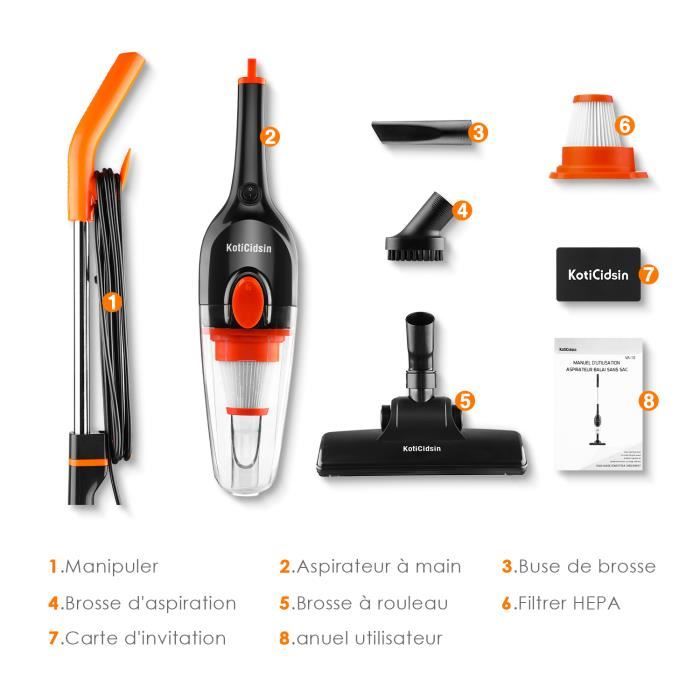 Koticidsin Aspirateur Balai