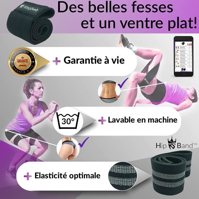 Kit Fitness Femme, Materiel Sport Maison [Bande Elastique Fitness Tissu +  Elastique Musculation + Corde à Sauter Sport + Slide[305] - Cdiscount Sport