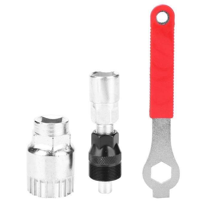 Mardatt Kit Outils Réparation Vélo 6 Pièces - Extracteur Manivelle, Brise-Chaîne, Extracteur Pédalier
