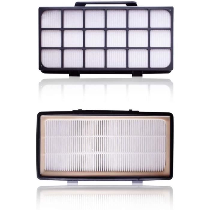 Lot de 2 filtres de rechange pour aspirateur cyclonique Rowenta X-Trem Power ZR006001 RO69xx RO72xx RO7230EA RO7260EA - Electroménager