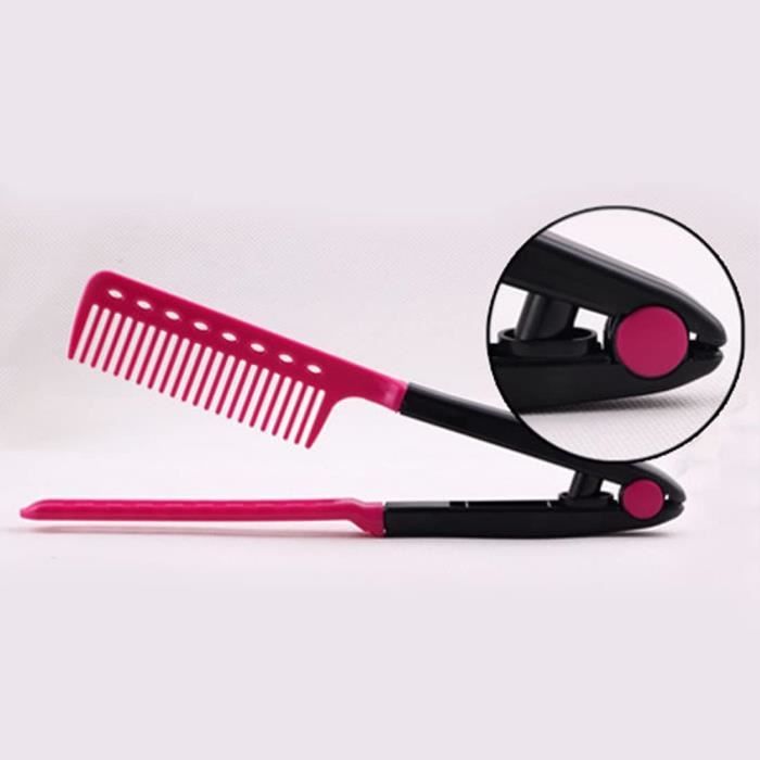 Lot De 3 Peignes à Cheveux Arc-en-ciel En Forme De Queue De Rat