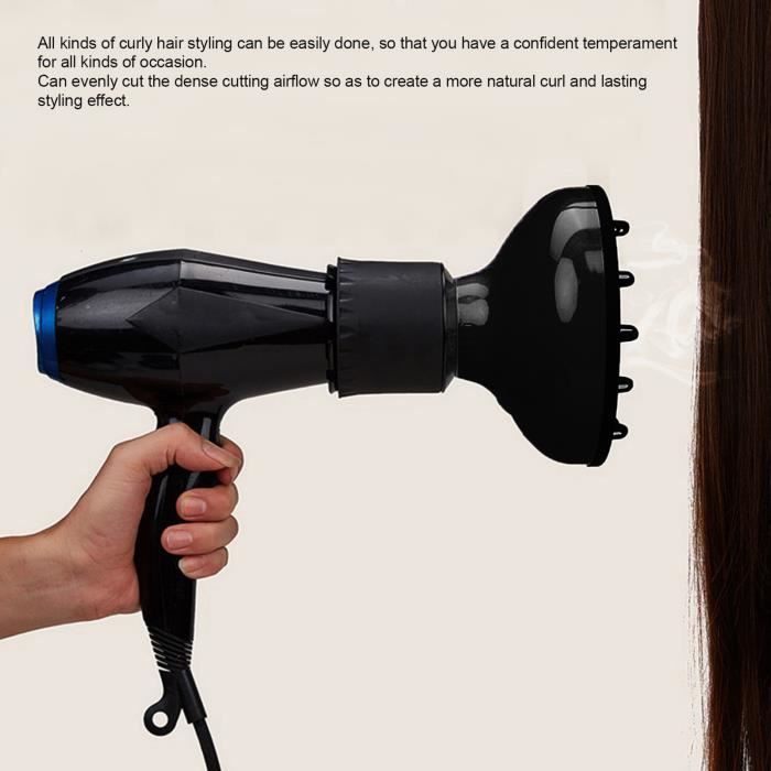 Accessoires de diffuseur de sèche-cheveux à ondes bouclées pour hotte  universelle ABI15 - Cdiscount Electroménager