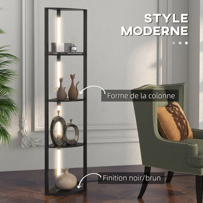 Luminaire sur pied design led au meilleur prix | Leroy Merlin
