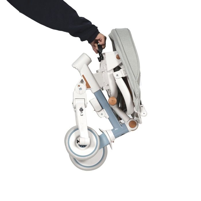 Olmitos Gyro Tricycle évolutif 5-en-1 pour Enfants de 1 à 5 Ans Adaptable et modulable avec ou sans pédales (Gyro, Bleu) - Vélos Olmitos Gyro Tricycle évolutif 5-en-1 pour Enfants de 1 à 5 Ans Adaptable et modulable avec ou sans pédales (Gyro, Bleu) - Vélos