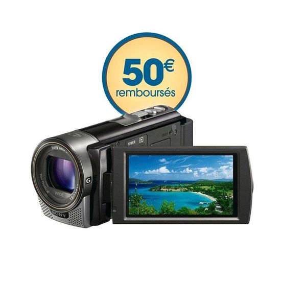 Caméscope Sony HDR-CX115 Full HD Avec écran Tactile 2,7" - Noir, Parfait Pour Filmer En Haute Qualité
