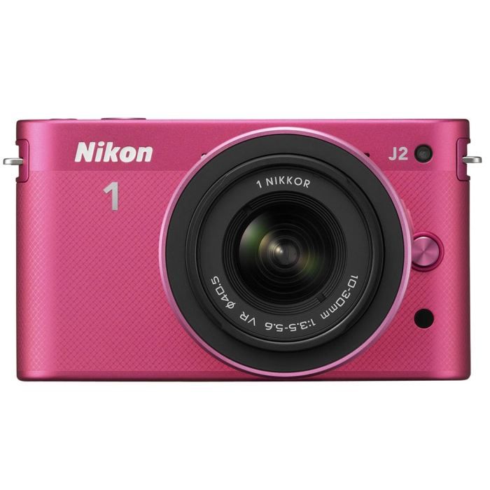 NIKON 1 J2 + Objectif Nikkor 10-30 mm Rose - Cdiscount