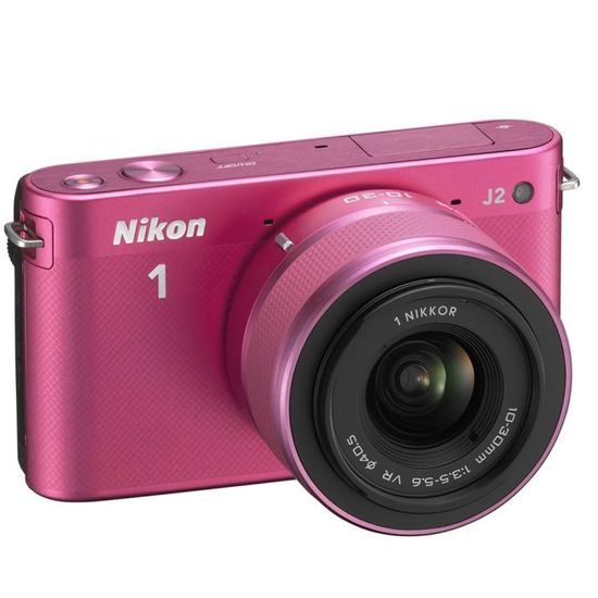 NIKON J2 Objectif Nikkor 10-30 mm Rose Cdiscount Appareil Photo