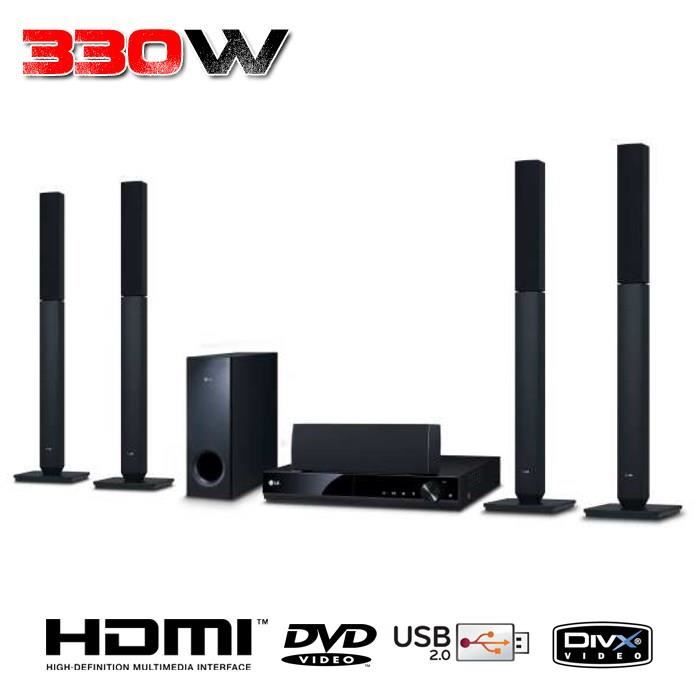 Lg Dh4530t Home Cinema 5 1ch Dvd Full Hd 330w Achat Vente Ensemble Home Cinema Lg Dh4530t Home Cinema 5 1 Dvd A Prix Bas Cdiscount