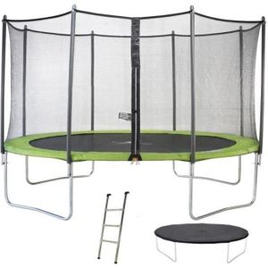 Trampoline De Fitness Trampoline Dint/érieur pour Enfants Trampoline De Jardin Rond Ext/érieur Ensemble Complet avec Filet De S/écurit/é Et Couverture De Bord Gerzely Trampoline De Jardin pour Enfants