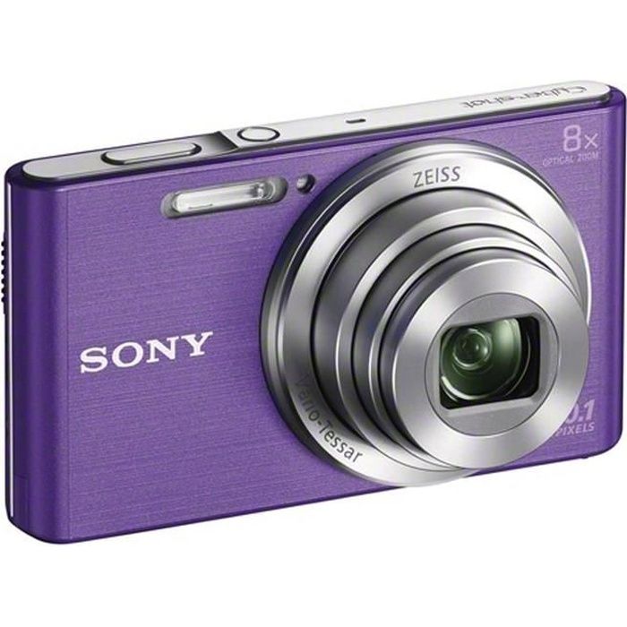 Appareil Photo Numérique Sony DSC-W830V – 20.1 MP, Zoom Optique x8, Stabilisateur Actif