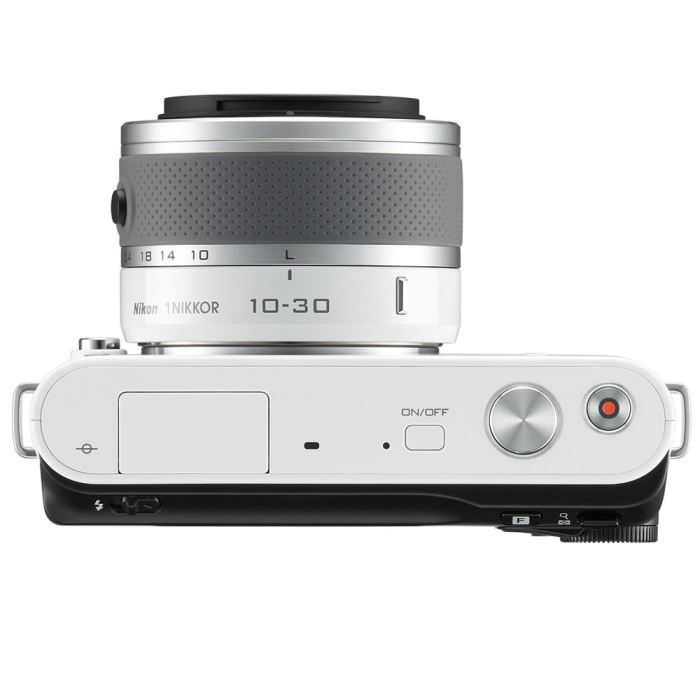 NIKON 1 J2 + Objectif Nikkor 10-30 mm Blanc - Cdiscount Appareil Photo