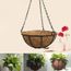 Panier Suspendu Fibre Coco Suspendu Noix De Coco Coquille De Legumes Pot De Fleurs Panier Jardiniere En Fer Art Decor De Jardin 8 Pouces Achat Vente Jardiniere Bac A Fleur Suspendu Noix De Coco Cdiscount