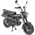 Moto DAX Bluroc Heritage 50cc -  - sans montage et mise en routesans montage et mise en route Noir Mat--0