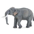 Figurine - Papo - Eléphant d'Asie - Peinte à la main - Haut niveau de détails-0