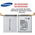 Batterie pour Samsung Galaxy A30 / A30S / A50 /  A50S / A20 / A20S neuve EB-BA505ABN / EB-BA505ABU pour SM-A307FN SM-A307FN/DS-0