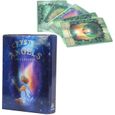 Carte de divination Cartes de Tarot Exquises Divination du Destin Cartes de Jeu de Voyance Anglais pour Fête Amis Famille HB017-0
