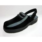 HTC EQUIPEMENT HTC Chaussures Clack Nubuck avec maintien arrière - Noir et gris