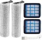 NETBOAT Accessoires de rechange pour aspirateur eau et poussière sans fil BISSELL CrossWave OmniForce 3912N & OmniFind, 2 brosses à