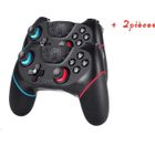 BRAND Manette sans Fil pour Switch - Nintendo - Double Vibration, Turbo, Gyroscope - Noir