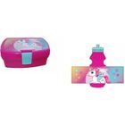 KID PARADISE Licorne - Boite à Gouter et Gourde - Lunch box licorne