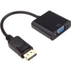 POPSPO 1080p DP DisplayPort Mâle vers VGA Femelle Convert