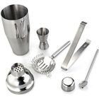 QIQIQI Set de Cocktail - WASDK - 5 Pièces - Acier Inox - Shaker 750ml - Compatible Lave-Vaisselle