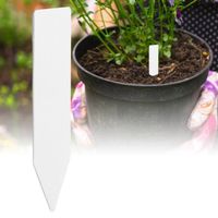 LLA® 100PCS Étiquettes de jardin imperméables | 5*1cm Panneaux de Jardin en Plastique Plante En Stock