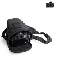Pour Canon EOS 200D: Sac pour appareil photo reflex Sacoche Gadget anti-choc DSLR SLR pour caméra protection complète boîte de