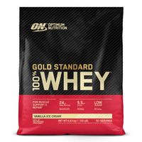 Whey isolate Optimum Nutrition - Gold Standard 100% Whey - Vanilla Ice Cream 4530g