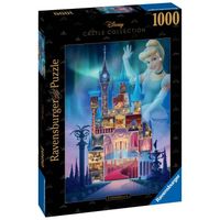 Ravensburger-PRINCESS-Puzzle 1000 pièces - Cendrillon (Collection Château Disney Princ.)-4005556173310-A partir de 14 ans