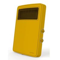 Chauffage soufflant jaune - ETNO GRAPHIK JAUNE - SUPRA - 2000W - Chaleur douce - Electrique