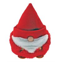 Peluche Puffies Gnorbie le gnome 9 cm - TY - Multicolore - Enfant - Rouge - Mixte