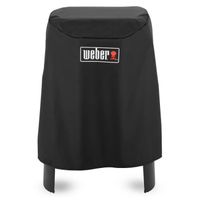 Housse pour barbecue Weber Lumin Stand - WEBER - Blanc/Noir - Tissu anti-UV résistant aux intempéries