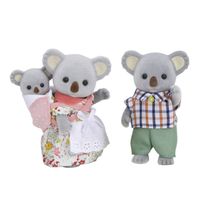 Sylvanian Families - Le Pique-Nique Gourmand des Ours Biscuit - Set 2 Figurines articulées - Plongez dans l'univers de la Famille Sylvanian - 5852