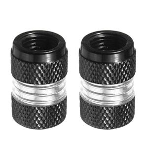 5 Pi/èces P Prettyia Couvercle De Capuchon Anti-poussi/ère pour Valve /à Air Schrader de V/élo en Aluminium