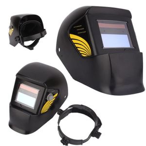 Masque Casque Masque de meulage grande vision de masque de soudure de gradation automatique d/énergie solaire doutil professionnel de protection /œil