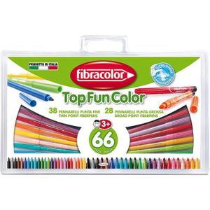 Fibracolor Colortone Multibox 120 feutres pointe grossière