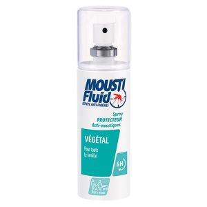 ANTI-MOUSTIQUE Moustifluid Spray Protecteur Anti-Moustiques Végét