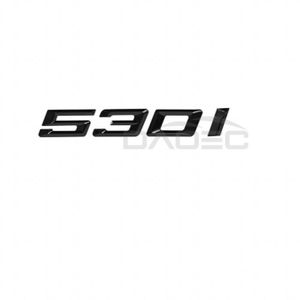 INSIGNE MARQUE AUTO Blosh Black 530i - Voiture 3D ABS Coffre Lettres L