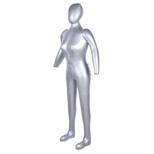 Buste Masculin Gonflable En PVC – Mannequin De Vitrine Pour Bijoux, écharpes, Accessoires De Mode