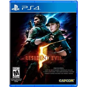 JEU PS4 Resident Evil 5 HD PS4 - Action - Capcom - Reissue
