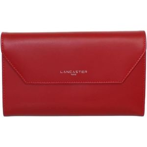 TOUT EN UN Compagnon Lancaster Constance en cuir ref_lan39936-rouge-19*12*4 Rouge