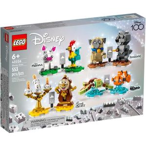 ASSEMBLAGE CONSTRUCTION LEGO® Disney Duos Disney (43226) - LEGO - 2 figurines Disney incluses - 60 pièces - Plastique - Jouet
