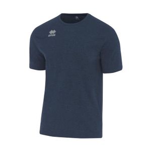 T-SHIRT MAILLOT DE SPORT T-shirt homme Errea Coven - Bleu - Manches courtes - Fitness, gymnastique, volley-ball et basket-ball
